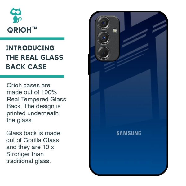 Very Blue Glass Case for Samsung Galaxy F34 5G For Discount