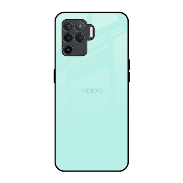 Teal Glass Case for Oppo F19 Pro Hot on Sale