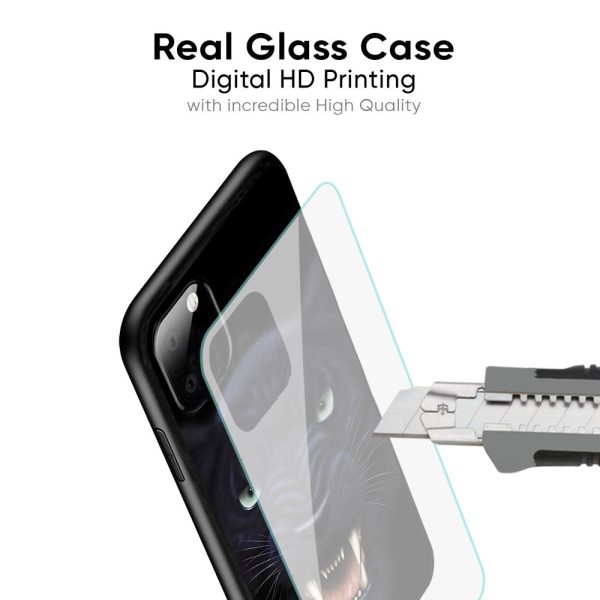 Angry Black Leopard Glass Case for Oppo F19 Pro For Discount