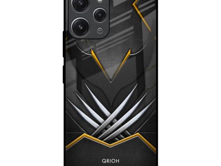 Black Warrior Glass Case for Redmi 12 Supply