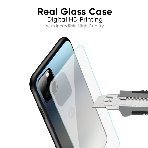 Tricolor Ombre Glass Case for Motorola Edge 50 Fusion 5G Discount