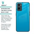 Blue Aqua Glass Case for Oppo A96 Cheap