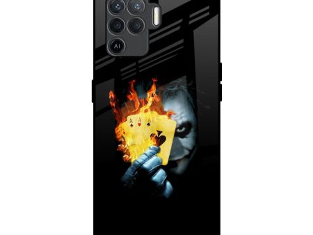 AAA Joker Glass Case for Oppo F19 Pro Online now