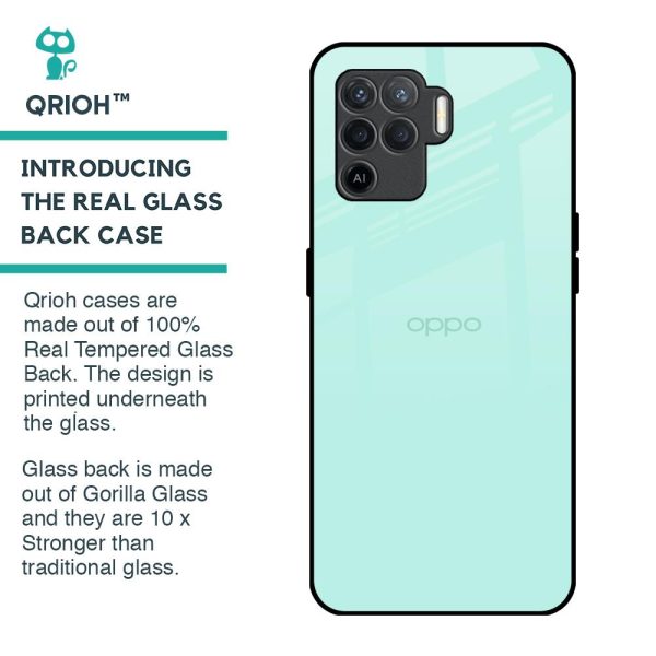 Teal Glass Case for Oppo F19 Pro Hot on Sale