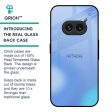 Vibrant Blue Texture Glass Case for Nothing Phone 2a 5G Hot on Sale