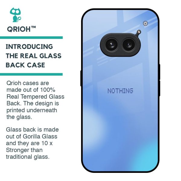 Vibrant Blue Texture Glass Case for Nothing Phone 2a 5G Hot on Sale