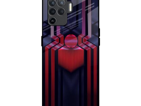 Super Art Logo Glass Case For Oppo F19 Pro on Sale