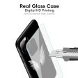 White Angel Wings Glass Case for Redmi 12 Online Sale