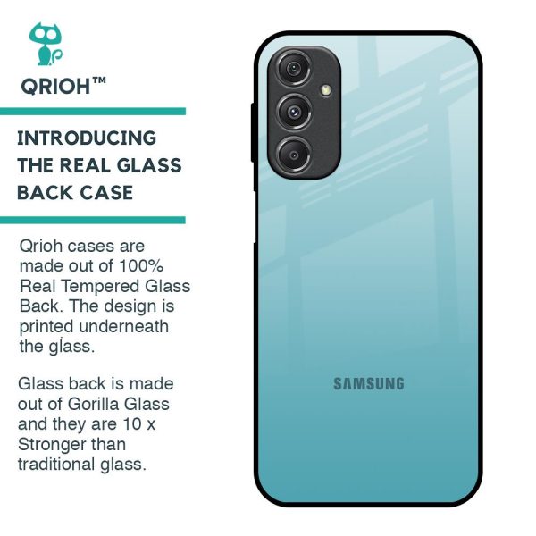 Arctic Blue Glass Case For Samsung Galaxy M34 5G Supply