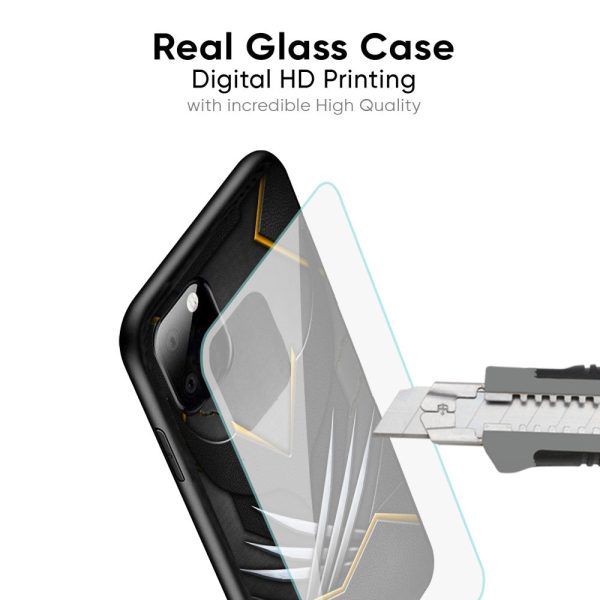 Black Warrior Glass Case for Oppo A96 Cheap