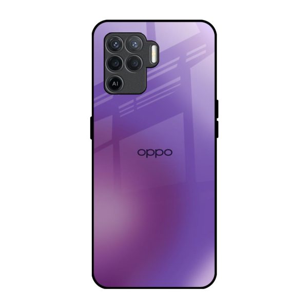 Ultraviolet Gradient Glass Case for Oppo F19 Pro Supply