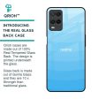 Wavy Blue Pattern Glass Case for Realme 8 For Cheap