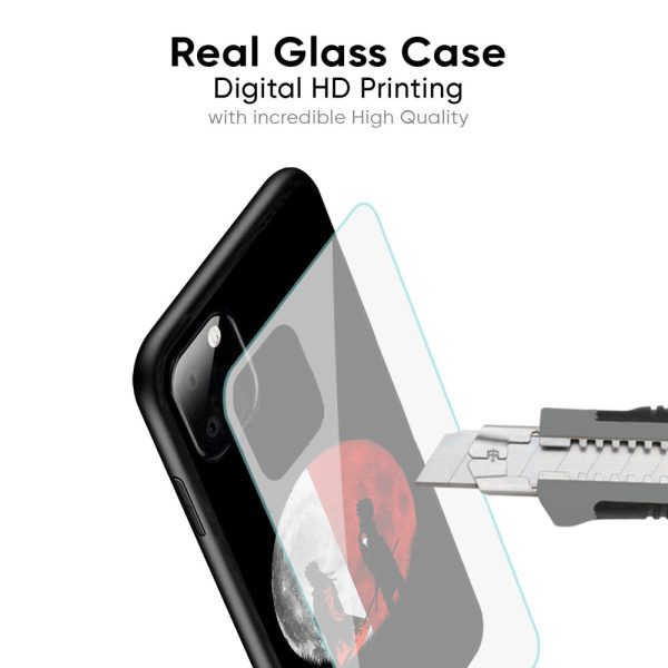 Anime Red Moon Glass Case for Nothing Phone 2a Plus Online