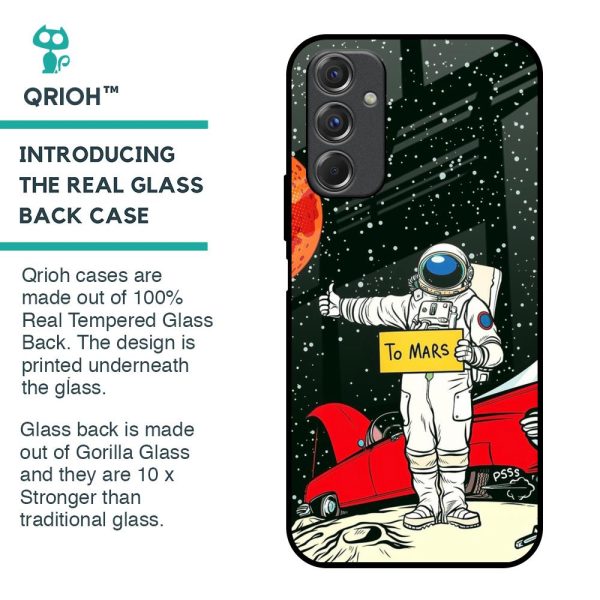 Astronaut on Mars Glass Case for Samsung Galaxy F34 5G For Discount