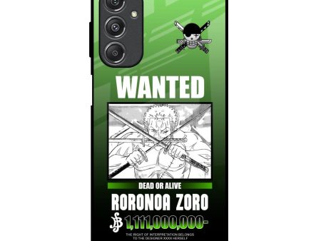 Zoro Wanted Glass Case for Samsung Galaxy M34 5G Sale