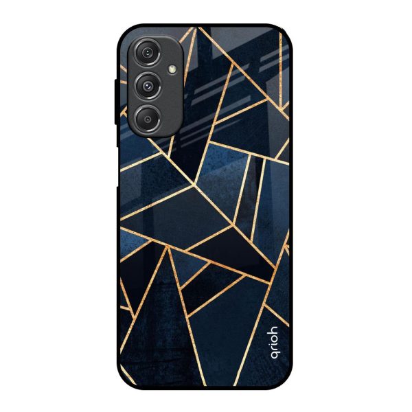 Abstract Tiles Glass Case for Samsung Galaxy M34 5G Online Hot Sale