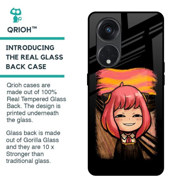 Spy X Family Glass Case for Oppo Reno8T 5G Fashion