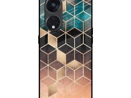 Bronze Texture Glass Case for Oppo Reno8T 5G Hot on Sale