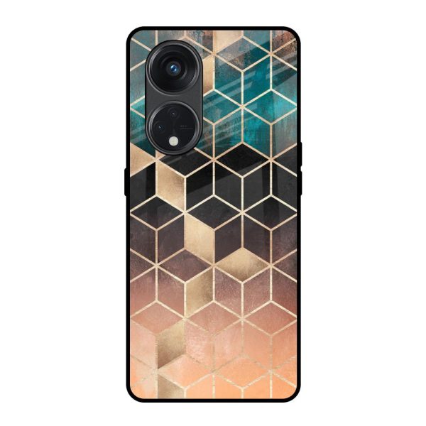 Bronze Texture Glass Case for Oppo Reno8T 5G Hot on Sale