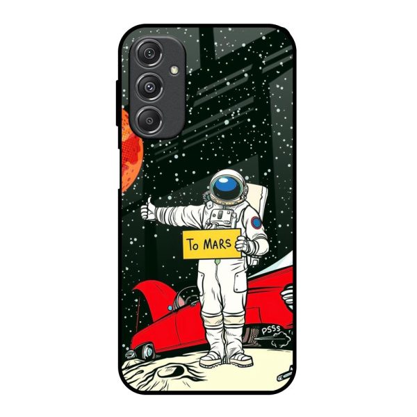 Astronaut on Mars Glass Case for Samsung Galaxy M34 5G For Cheap