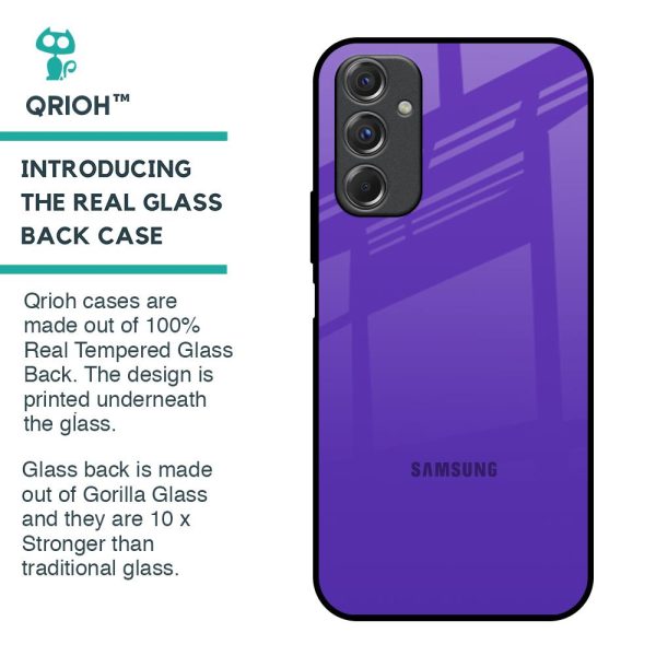 Amethyst Purple Glass Case for Samsung Galaxy F34 5G Online Hot Sale