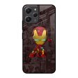 Angry Baby Super Hero Glass Case for Redmi 12 Online Sale