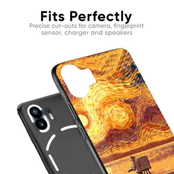 Sunset Vincent Glass Case for Nothing Phone 2a Plus For Cheap