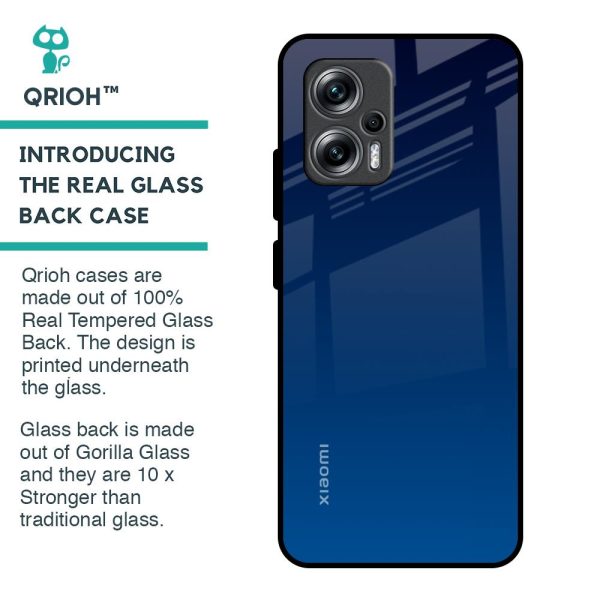 Very Blue Glass Case for Redmi K50i 5G Discount