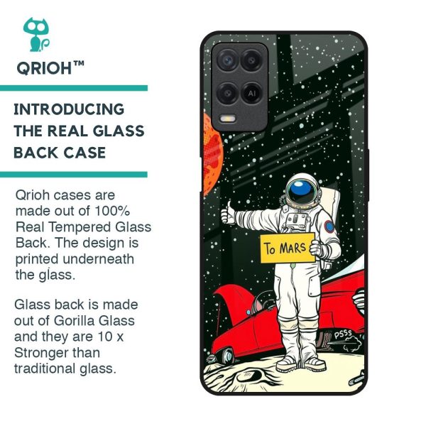 Astronaut on Mars Glass Case for Realme 8 Online