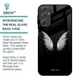 White Angel Wings Glass Case for Samsung Galaxy M34 5G Online