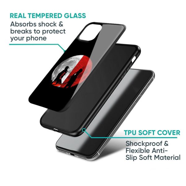 Anime Red Moon Glass Case for Xiaomi Redmi K20 on Sale