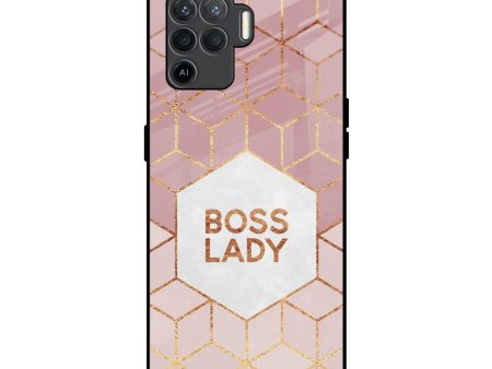 Boss Lady Glass Case for Oppo F19 Pro Cheap