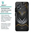 Black Warrior Glass Case for Redmi K50i 5G For Cheap