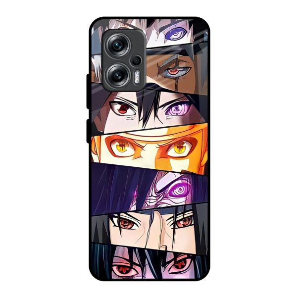 Anime Eyes Glass Case for Redmi K50i 5G on Sale