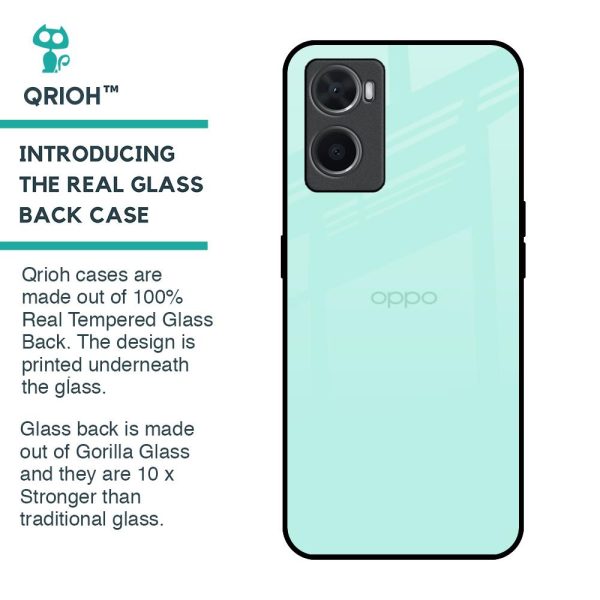 Teal Glass Case for Oppo A76 For Sale