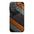 Tri Color Wood Glass Case for Samsung Galaxy M34 5G Online Hot Sale