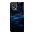 Blue Rough Abstract Glass Case for Redmi K50i 5G Discount