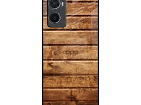 Wooden Planks Glass Case for Oppo A36 Discount