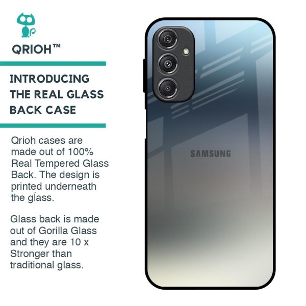 Tricolor Ombre Glass Case for Samsung Galaxy M34 5G Discount