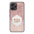 Boss Lady Glass Case for Redmi 12 Online Hot Sale