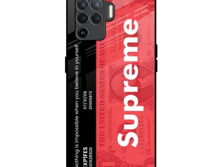 Supreme Ticket Glass Case for Oppo F19 Pro Online Hot Sale