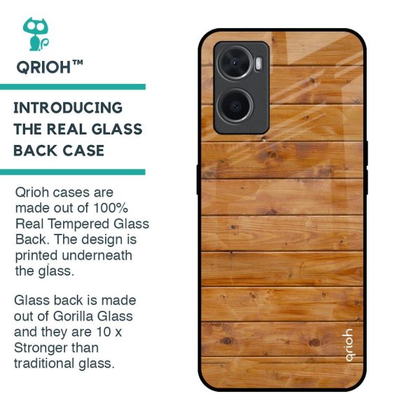 Timberwood Glass Case for Oppo A76 Sale