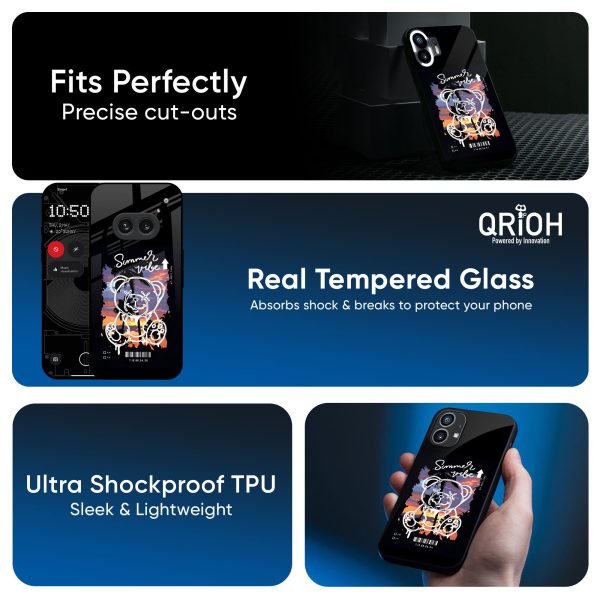 Summer Vibe Glass Case for Nothing Phone 2a 5G Hot on Sale