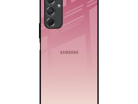 Blooming Pink Glass Case for Samsung Galaxy F34 5G Fashion