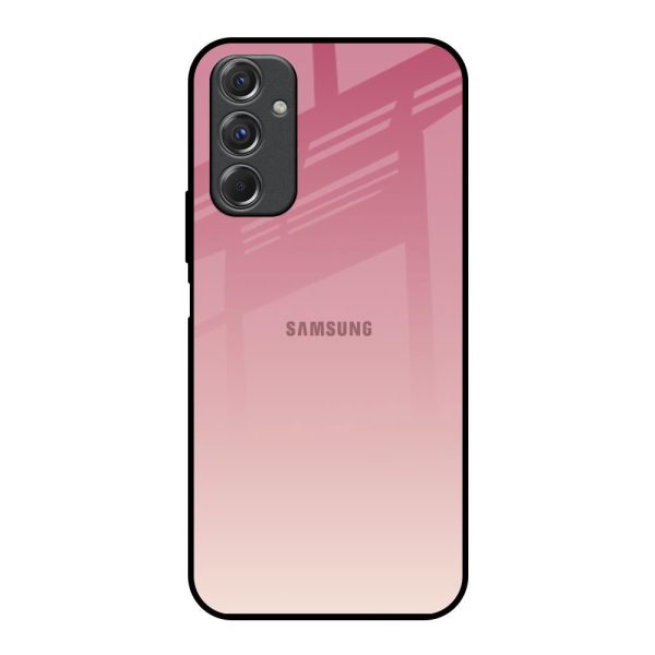 Blooming Pink Glass Case for Samsung Galaxy F34 5G Fashion