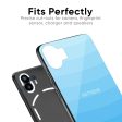 Wavy Blue Pattern Glass Case for Nothing Phone 2a Plus Supply