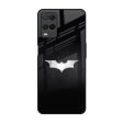 Super Hero Logo Glass Case for Realme 8 Online Sale