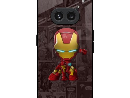 Angry Baby Super Hero Glass Case for Nothing Phone 2a Plus Online Hot Sale