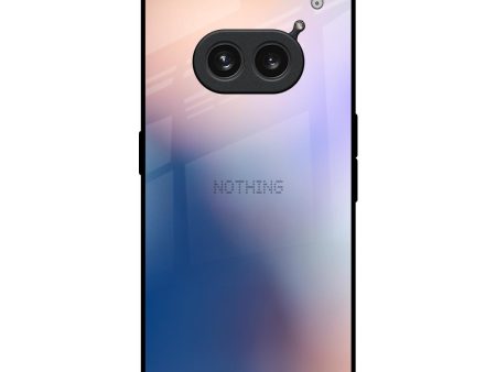 Blue Mauve Gradient Glass Case for Nothing Phone 2a 5G For Discount