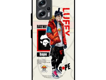 Bape Luffy Glass Case for Redmi K50i 5G Supply